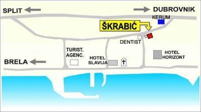 Kuca Skrabic Apartment Baska Voda Luaran gambar